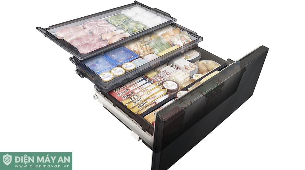 Tủ lạnh Hitachi Inverter 670 lít Multi Door R-GW670TV(XM)